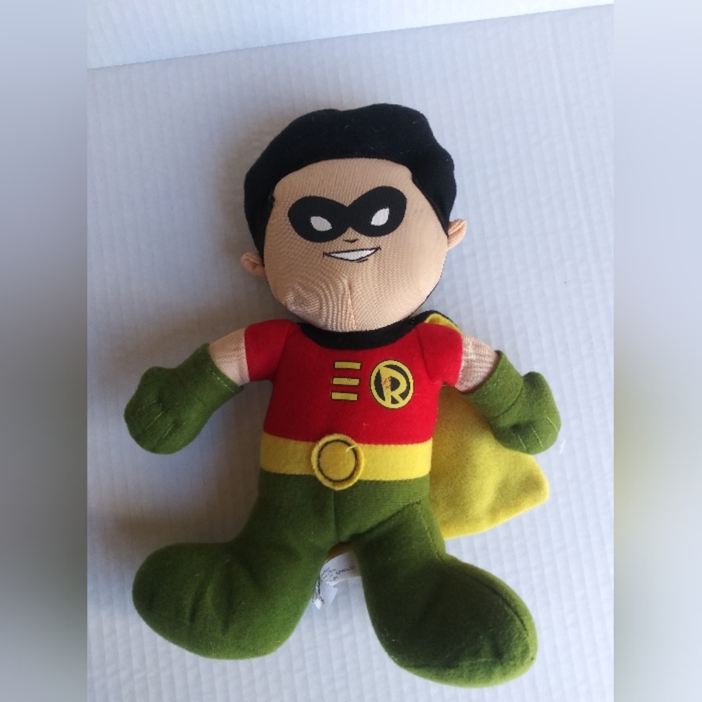 Robin from Batman 10” Plush Stuffed DC Super Friends Toy